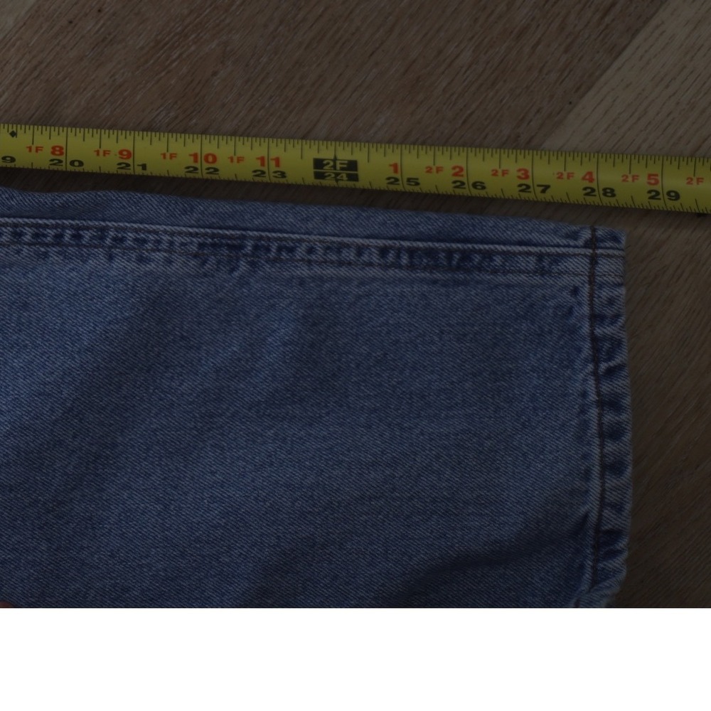 Liz Claiborne Lizwear Jeans Womens 14 Regular Light Wash High Waist Mom Tapered - Picture 9 of 11